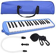 Techtest 37 Key Melodica Musical Instrument With Carry Bag Accessories For Kids Beginner Baby Harmonica Piano And Key...