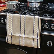 Aga Roller Towel with Poppers