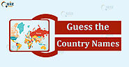 Guess the Country Names - World Map Quiz - Quiz Orbit