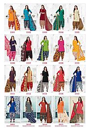 Panchi Designer Suits (Panchi Vol - 2) Manufacturers & Exporters from Pali, Marwar, Rajasthan - Shree Ganesh Print-Fa...