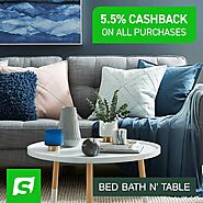 5.5% Cashback on top of any online discount