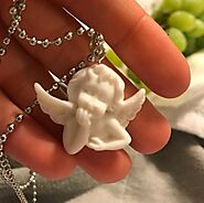 Baby Cupid Necklace | Aesthetic Angel Necklace
