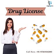 Apply Online for Drug License in India @9716936280