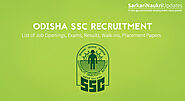 Odisha SSC Recruitment 2020 - 104 Officer and Others