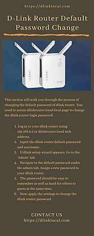 D-Link Router Default Password Change