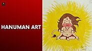 Hanuman Art | Hanuman Drawing | Hanuman Drawing easy | Hanuman art drawing | Hanuman Drawing video