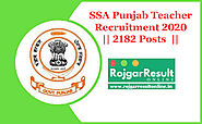 SSA Punjab Recruitment 2020 | Rojgar Result Online