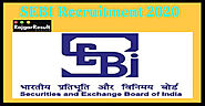 SEBI Officer Recruitment 2020 | Apply Online Rojgar Result Online - Rojgar Result - Sarkari Result - Sarkari Exam - S...