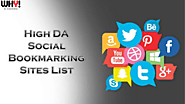 High DA PA Social Bookmarking Sites