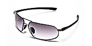 MARTIN CB2 - Gunmetal Wide Fit Sporty Sunglasses, Specscart®