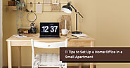 How to Set Up a Home Office | 11 Ideas For a Small Apartment