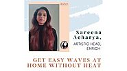 HOW TO : Curl your Hair At Home | Without Heat