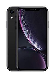 Apple iPhone XR (64GB, Black) [Locked] + Cricket Wireless Plan