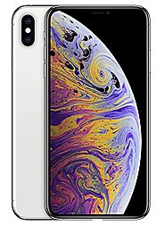 Apple iPhone XS Max (64GB, Silver) [Locked] + Cricket Wireless Plan