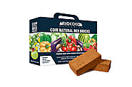 Buy 100% OMRI-certified coconut coir bricks from RIOCOCO at affordable rates