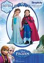 Simplicity Creative Patterns S0733 Disney's Frozen Pattern Costume for Children