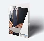 Eye-Catchy Presentation Folder Printing for Your Business