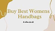 Buy Women Handbags in UK | A-shu.co.uk | Shoulder Bags For W… | Flickr