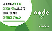 Picking A Node JS Developer: Skills to Look For and Questions to Ask