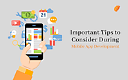 Important Tips To Consider During Mobile App Development