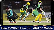 How to Watch Live CPL 2020 on Mobile | KickCric