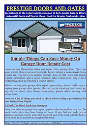Professional for Your Garage Door Repair