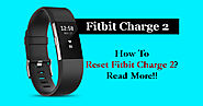 How To Reset Fitbit Charge 2