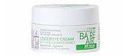 BareAir Under Eye Cream with Cucumber Extracts, Vitamin C and E