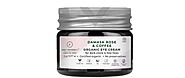 Juicy Chemistry Organic Eye Cream for Dark Circles and Fine Lines with Damask Rose and Coffee