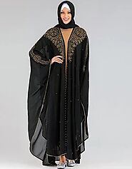 Buy Hooded Abaya Dress - Hooded Abaya Dress for Sale – Arabic attire