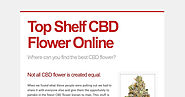 Top Shelf CBD Flower Online | Smore Newsletters