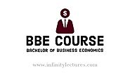 BBE Course details, Bachelor of Business Economics | Infinity Lectures