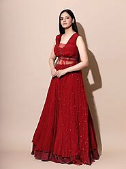 Buy Designer Indian wear and fusion wear for Women by SYLK ONLINE