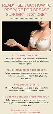 Ready, Set, Go: How To Prepare For Breast Surgery In Sydney