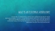 What is an Electrical Generator
