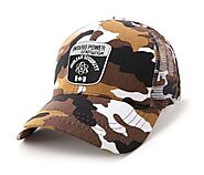 Camo Six Panel Cap By Fast Caps
