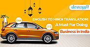 English to Hindi Translation: A Must For Doing Business In India - Devnagri
