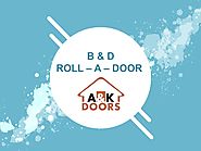 B&D Roll-A-Door Roll a door
