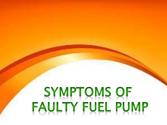 Faulty Fuel Pump