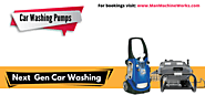 A fantastic News for the car owners: Choose the right car washing pump machine to get perfect results.