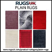 Accentuate Your Floors with Plain Rugs