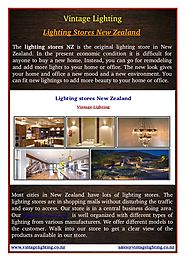 Lighting Stores New Zealand