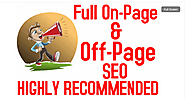 Full On Page & Off Page SEO For All Website — Highly Recommended for $999 | by thegreatbazar | Sep, 2020 | Medium