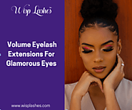 The Best Volume Eyelash Extensions Service in Knoxville, TX | Wisp Lashes