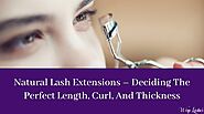 Natural Lash Extensions – Deciding The Perfect Length, Curl, And Thickness | Wisp Lashes