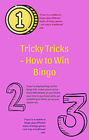 Bingo tips and tricks