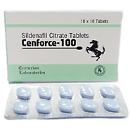 Buy Cenforce 100 Mg Sildenafil Citrate Tablet Online