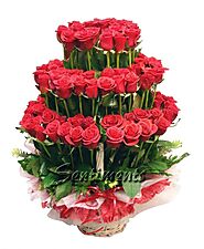 101 Stems - Premium Red Roses
