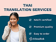 Thai Translation Services - NAATI Translators | Ethnolink