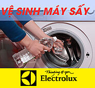 Chia sẻ cách vệ sinh máy sấy quần áo Electrolux